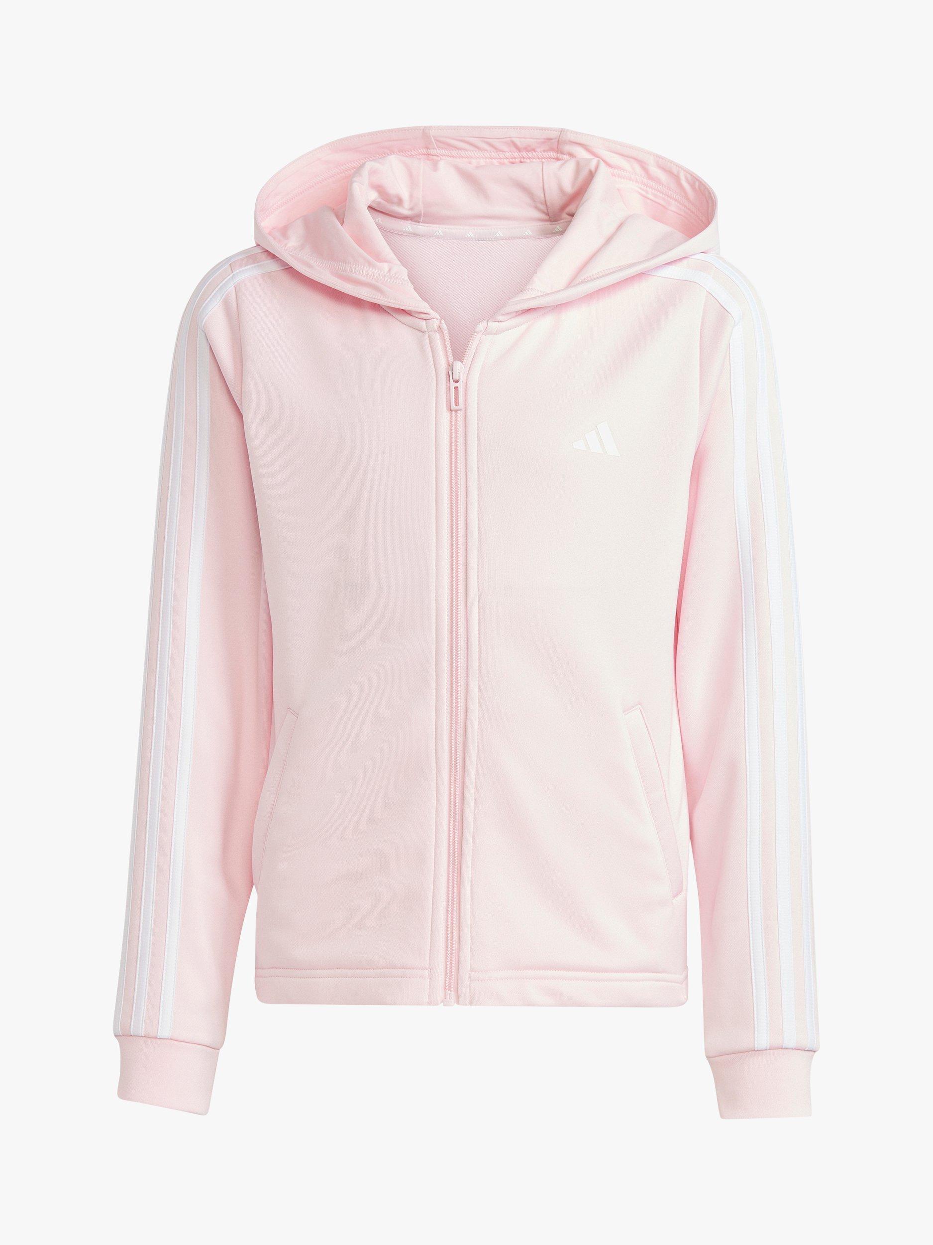 adidas Kids' Training Essential Hoodie, Pink