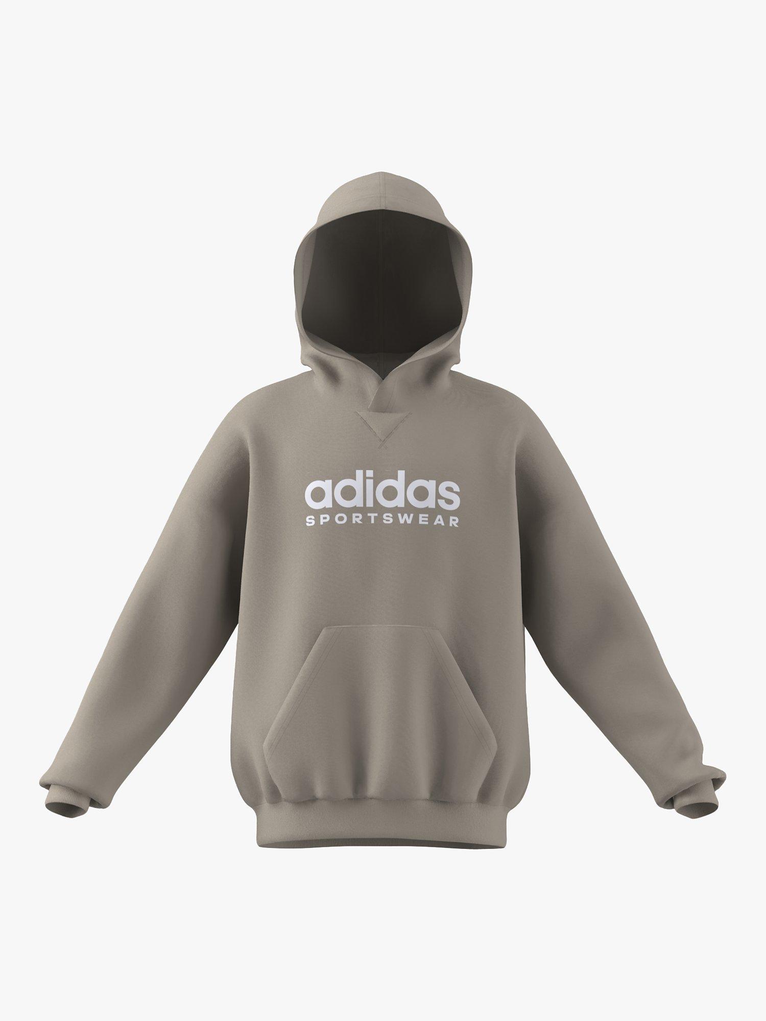 adidas Kids' ALL SZN Hoodie, Beige