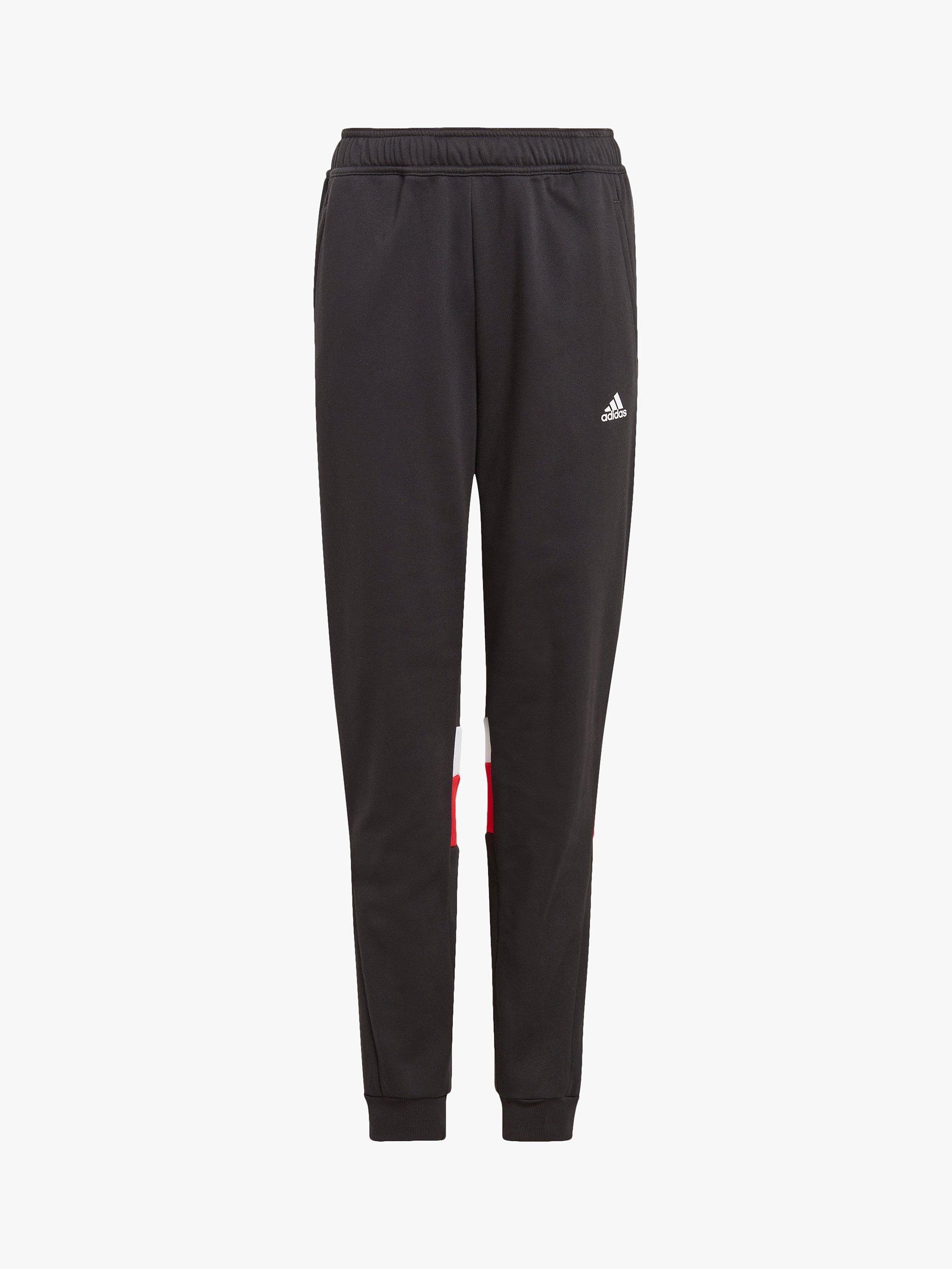adidas Kids' Fleece Joggers, Black