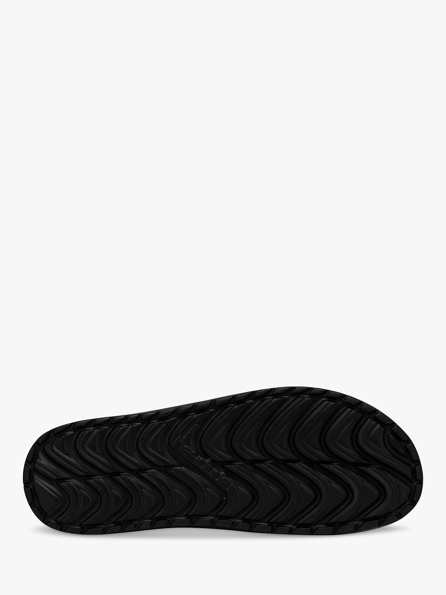 Hey Dude Sami Recycled Leather T-Bar Sandals, Black, 12
