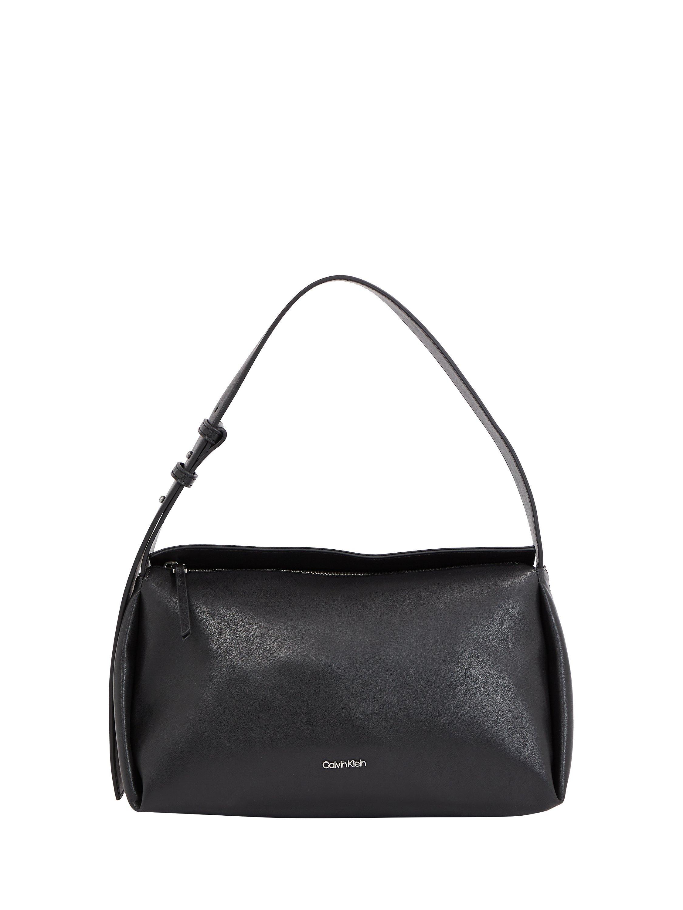 Calvin Klein Recycled Shoulder Bag, Black