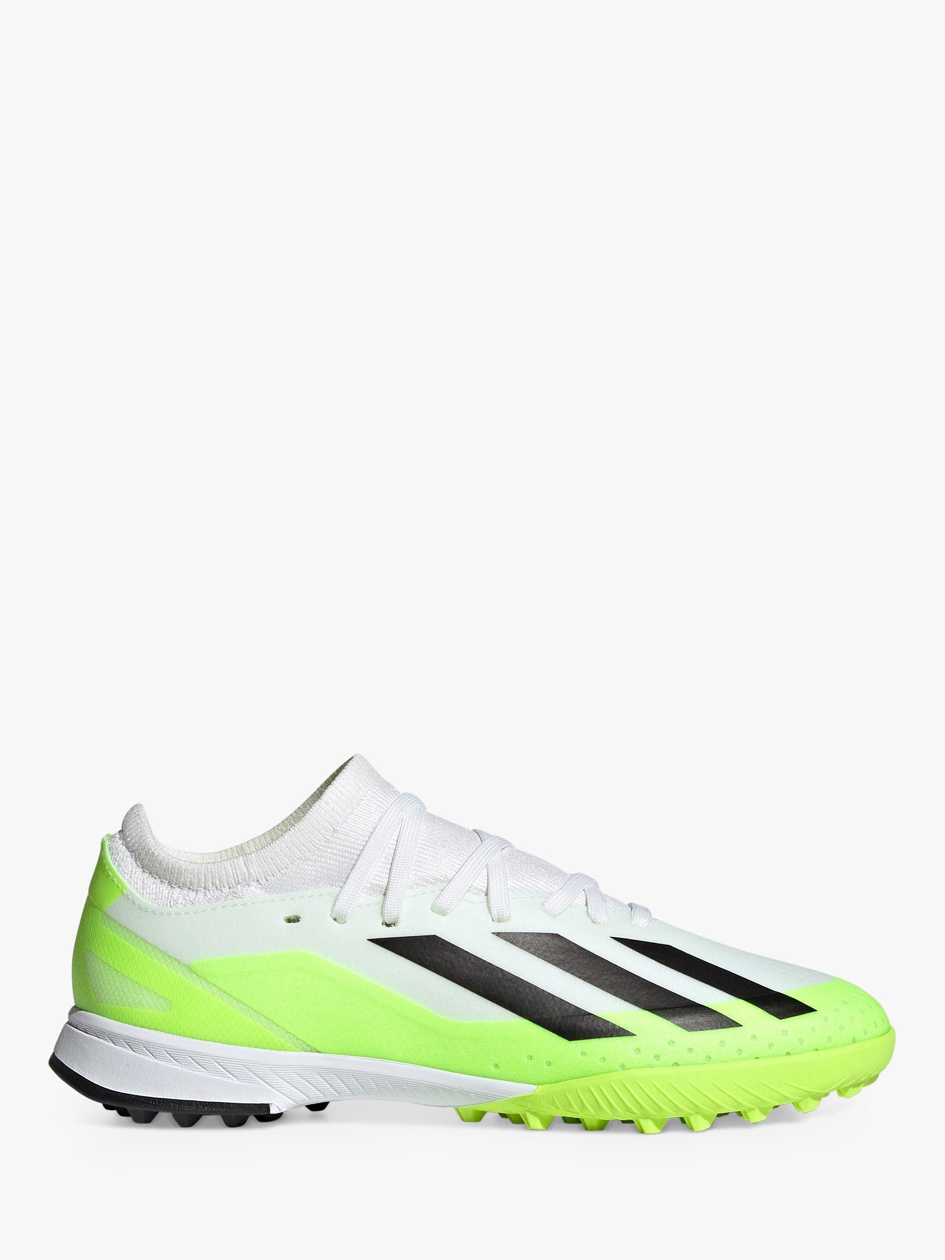 adidas Kids' X Crazyfast T.3 Football Shoes, White/Black/Lemon