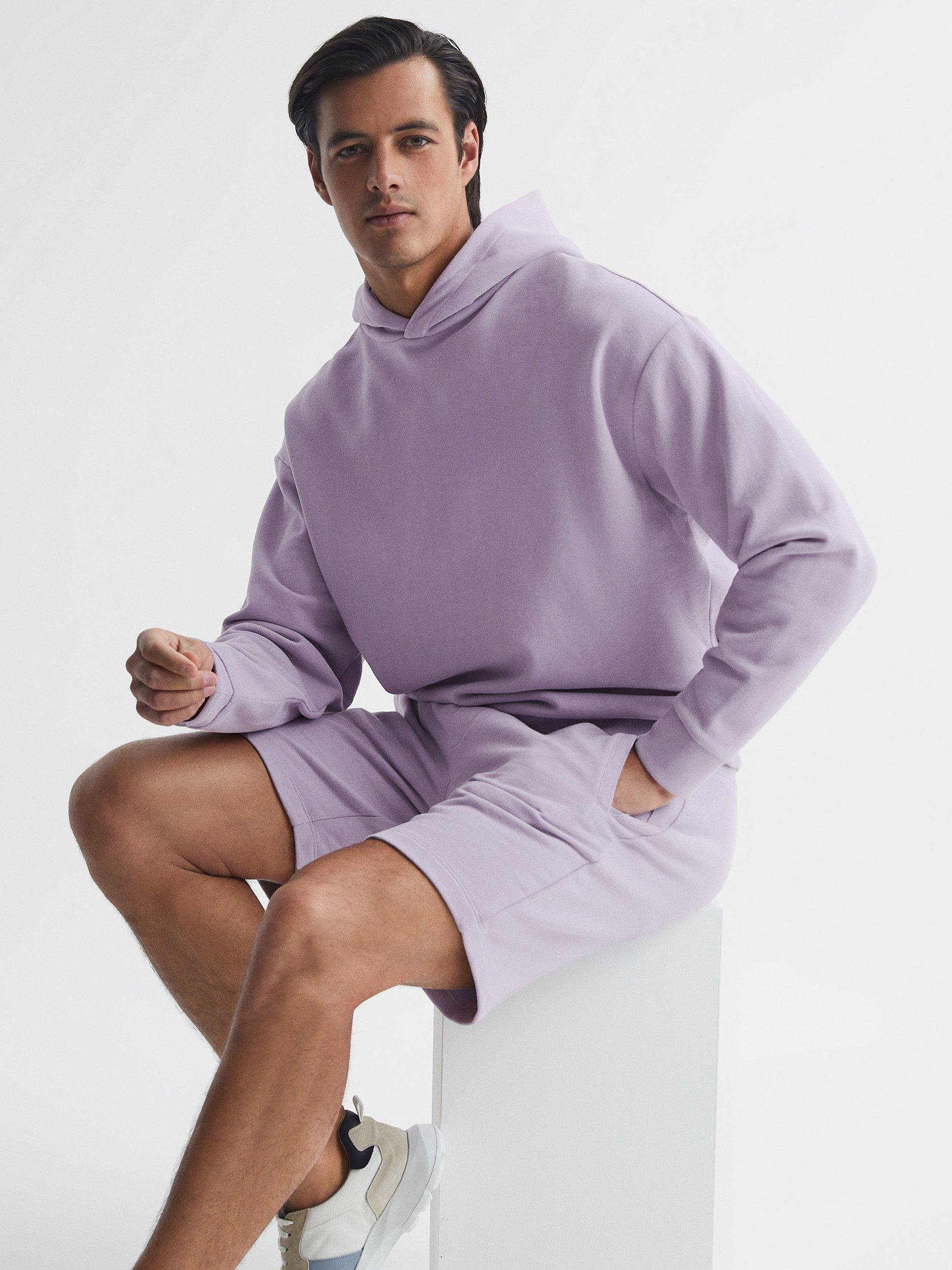 Reiss Kace Hoodie, Lilac