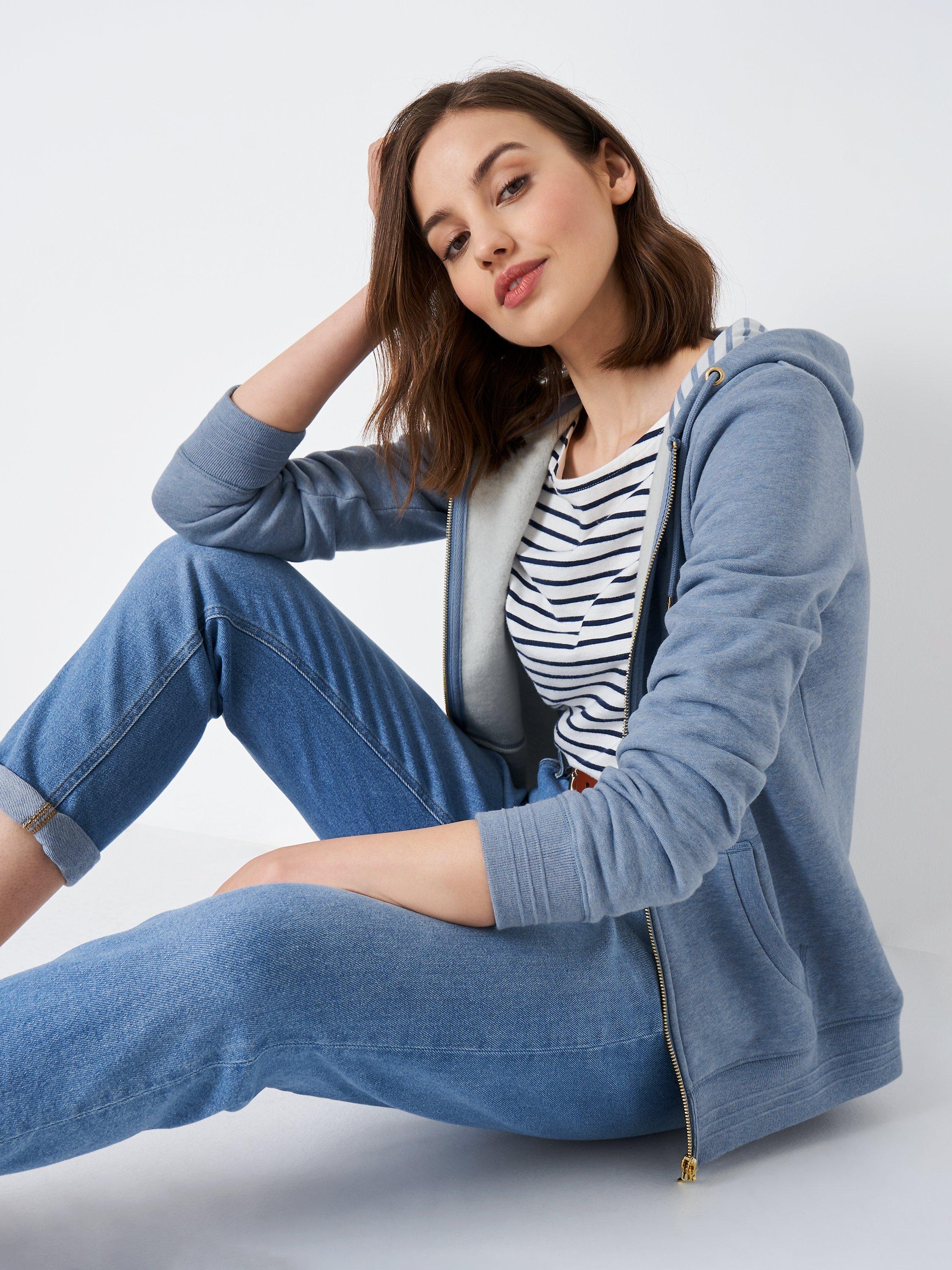 Crew Clothing Heritage Zip Through Hoodie