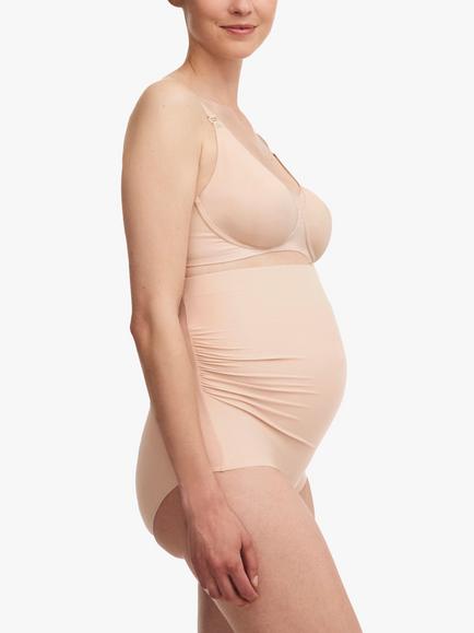 Chantelle Pure Maternity High Waist Knickers, Golden Beige