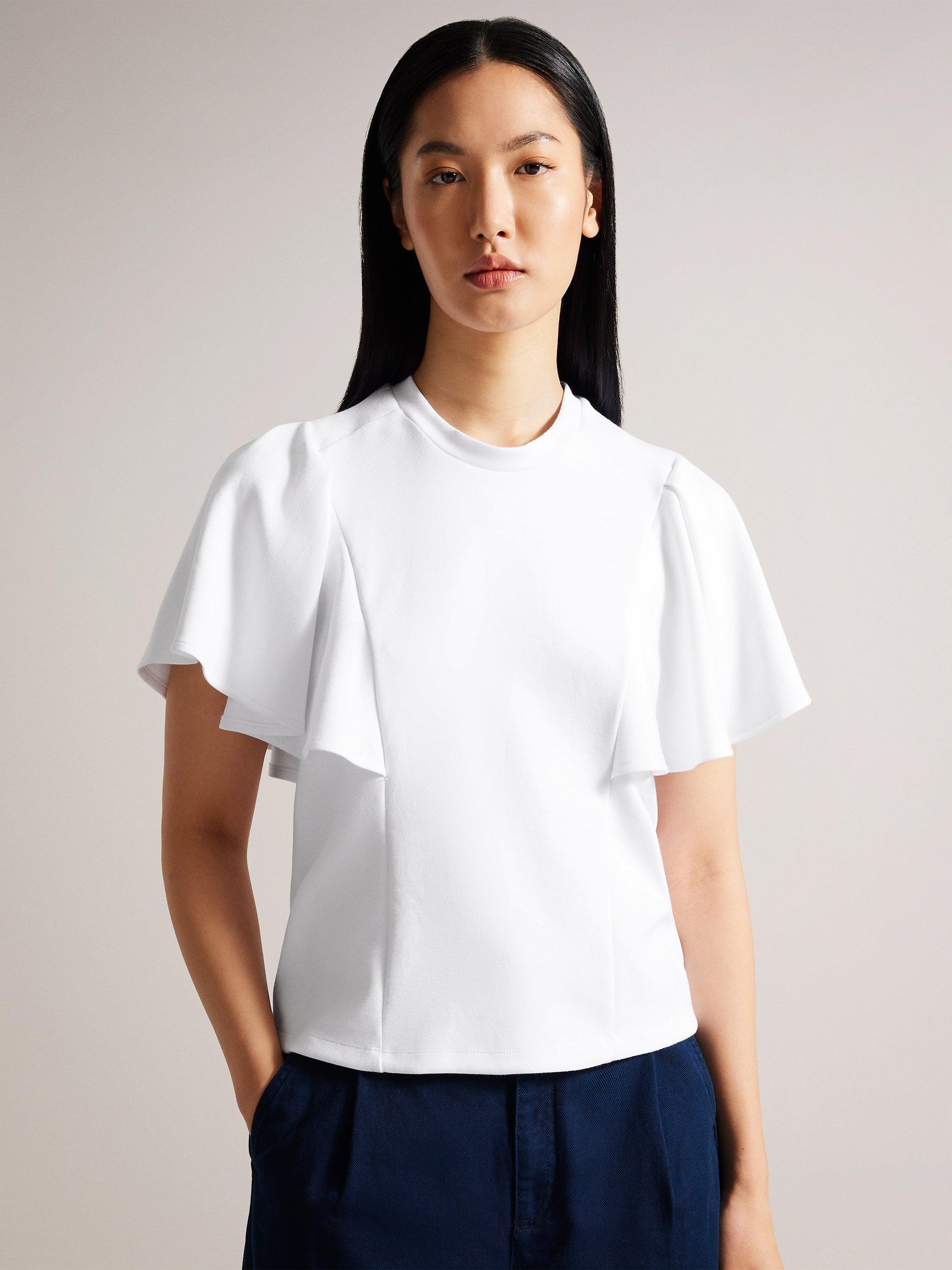 Ted Baker Nikilla Angel Sleeve Top