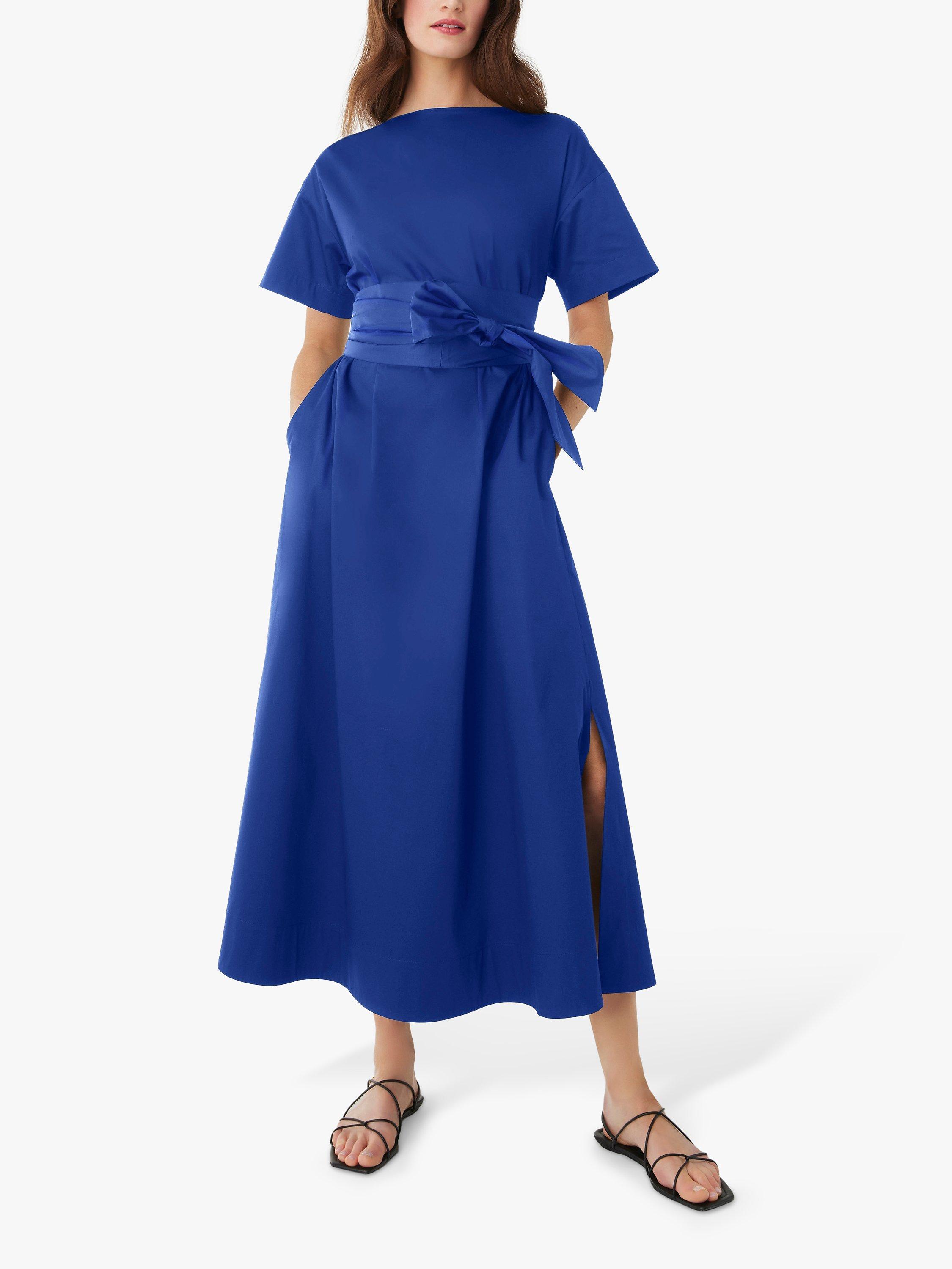 Jasper Conran London Bonne A Line Swing Dress Blue