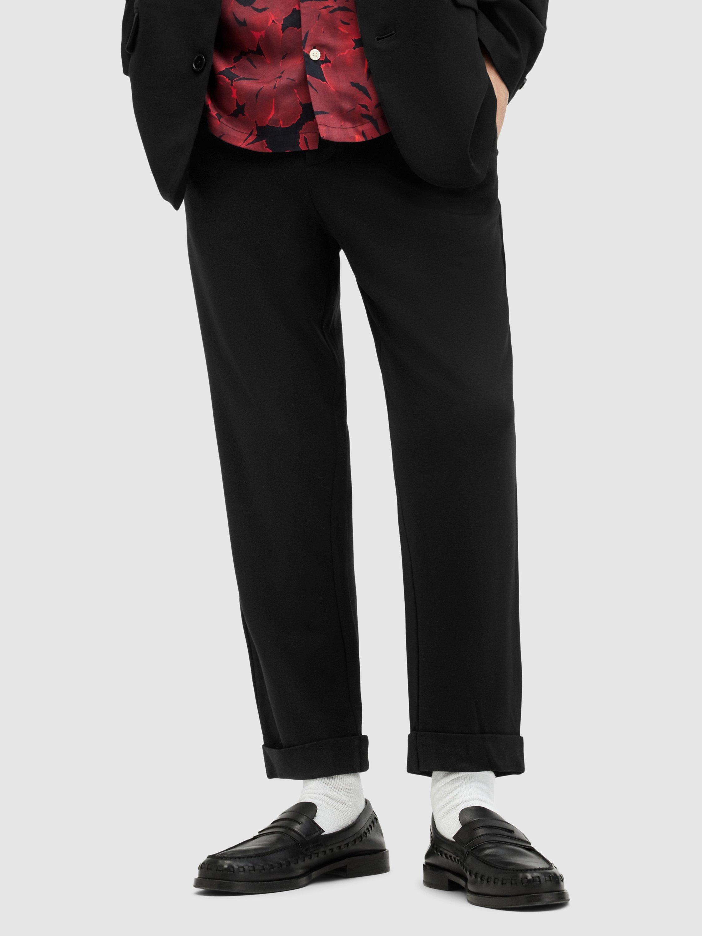 AllSaints Helm Trousers, Black