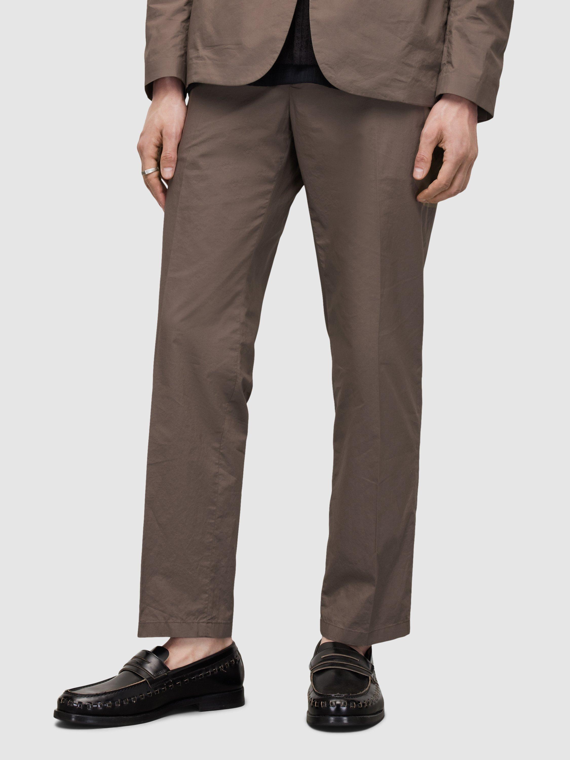 AllSaints Canta Trousers, Earthy Brown