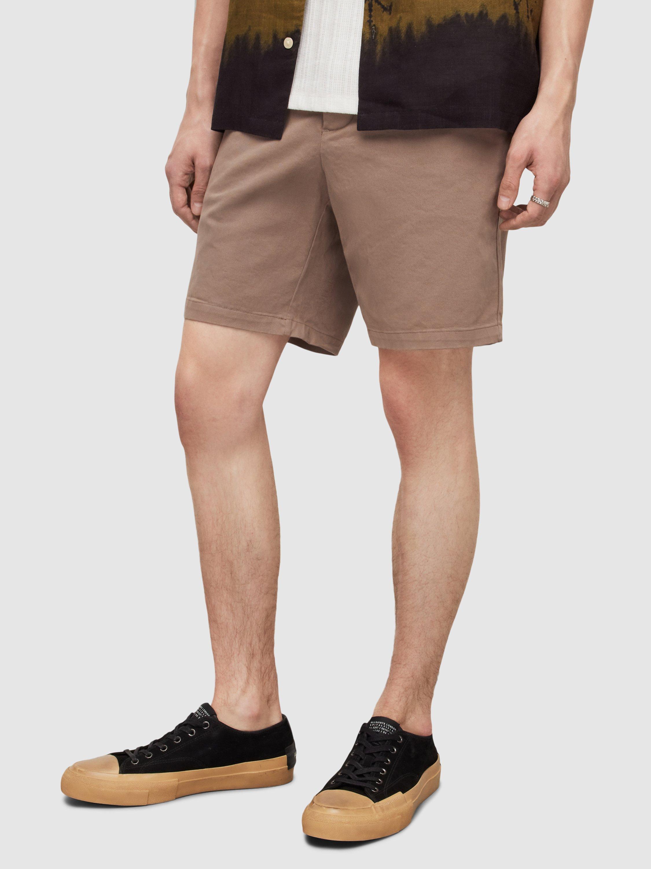 AllSaints Neiva Shorts, Earthy Brown