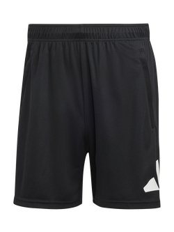 adidas Train Essentials Logo Training Shorts, Black/White