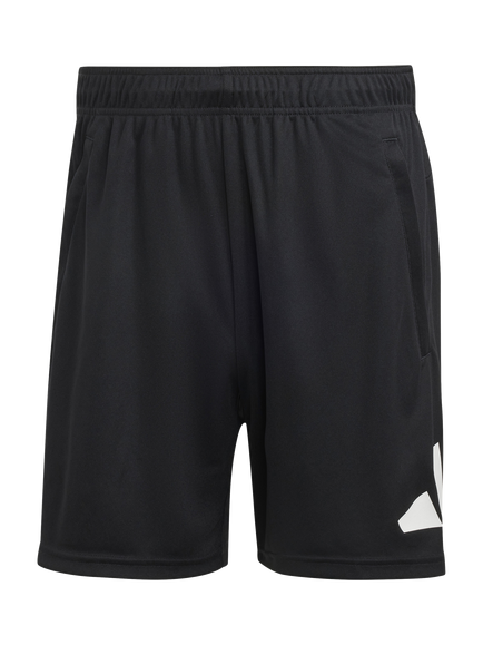adidas Train Essentials Logo Training Shorts, Black/White