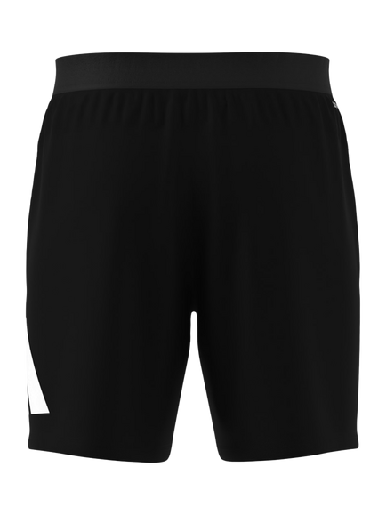 adidas Train Essentials Logo Training Shorts - view 2, Black/White