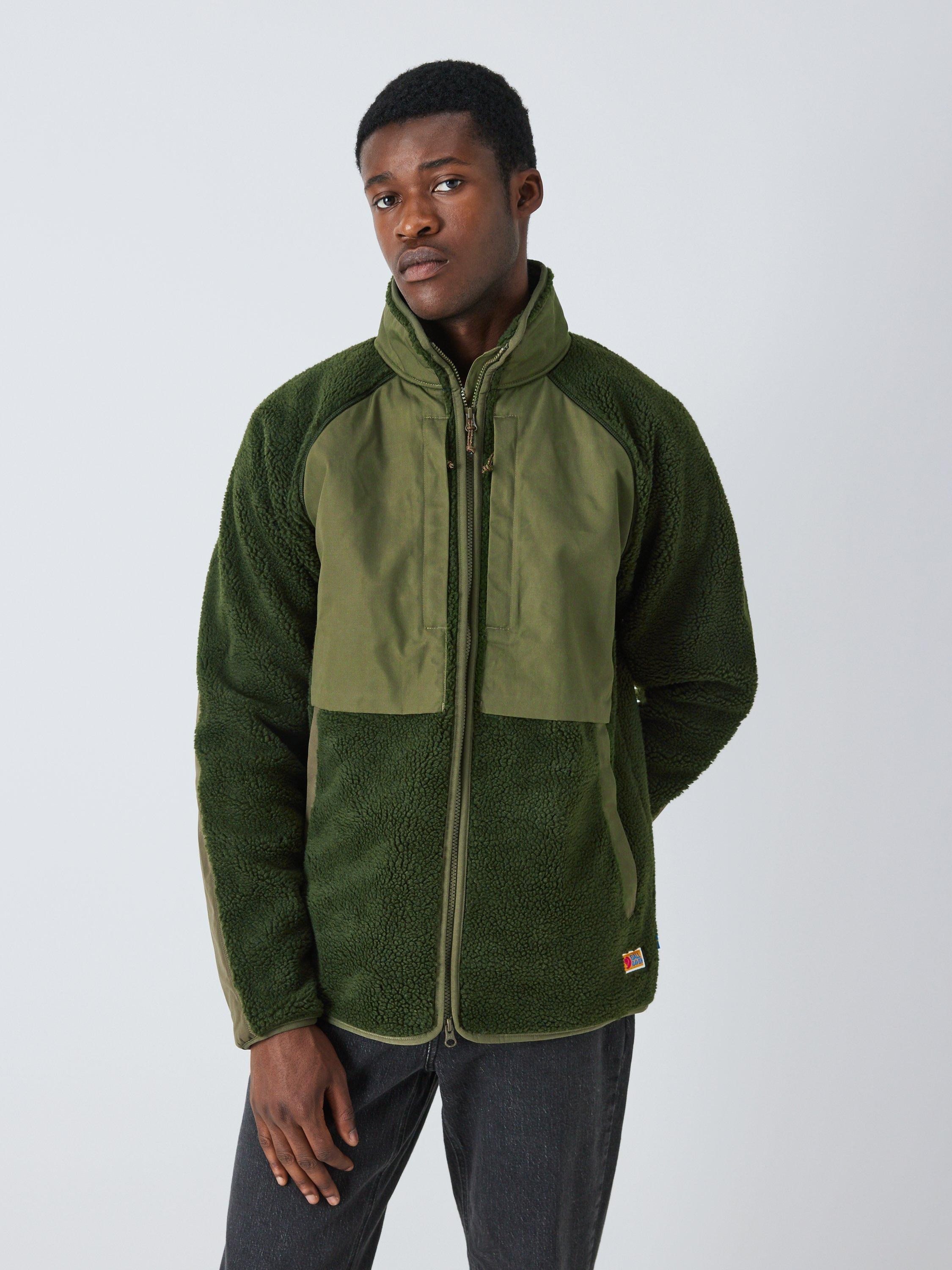 Fjällräven Vardag Pile Jacket, Deep Forest Green, XL
