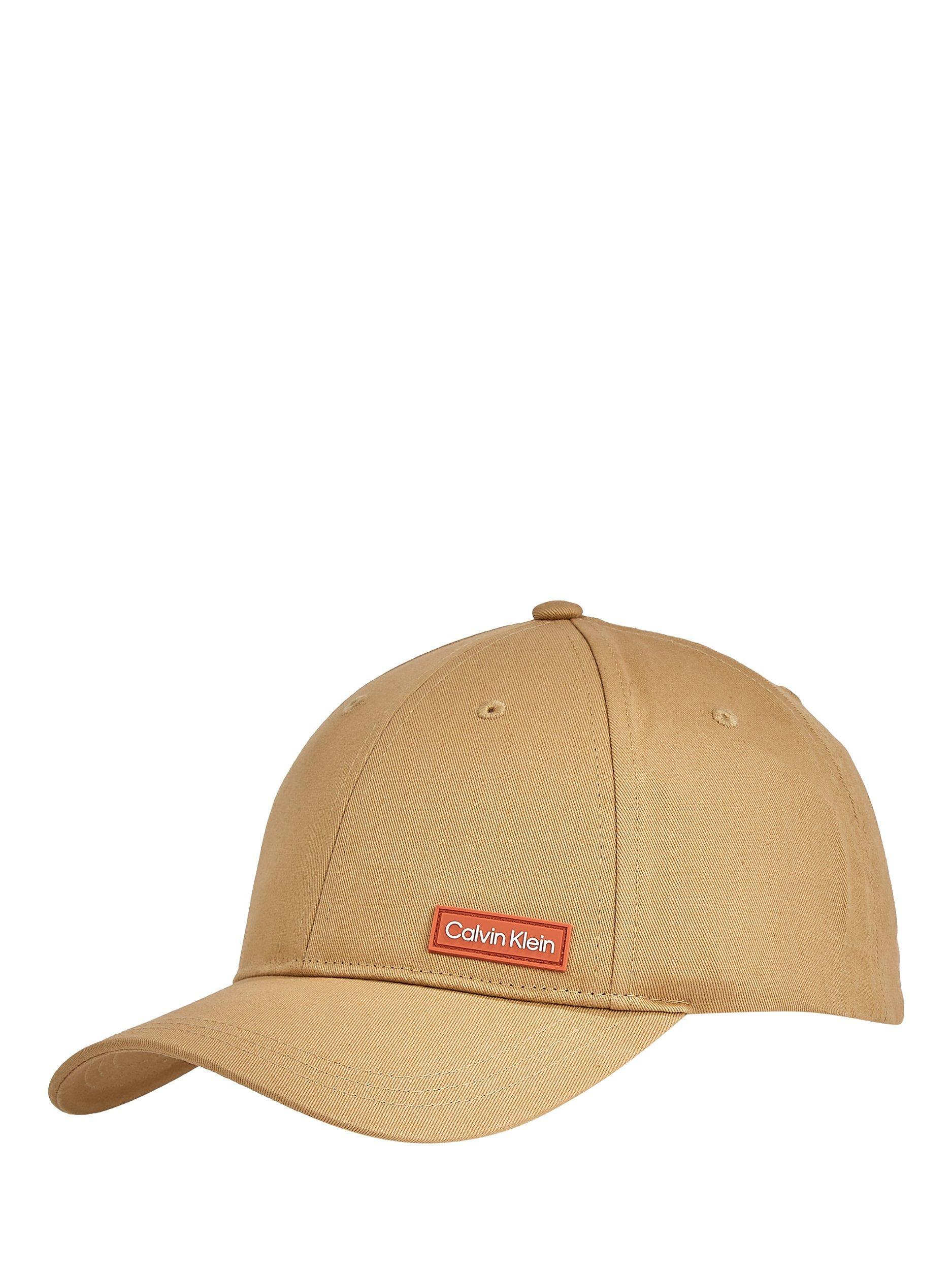 Calvin Klein Essential Organic Cotton Logo Cap, Travertine