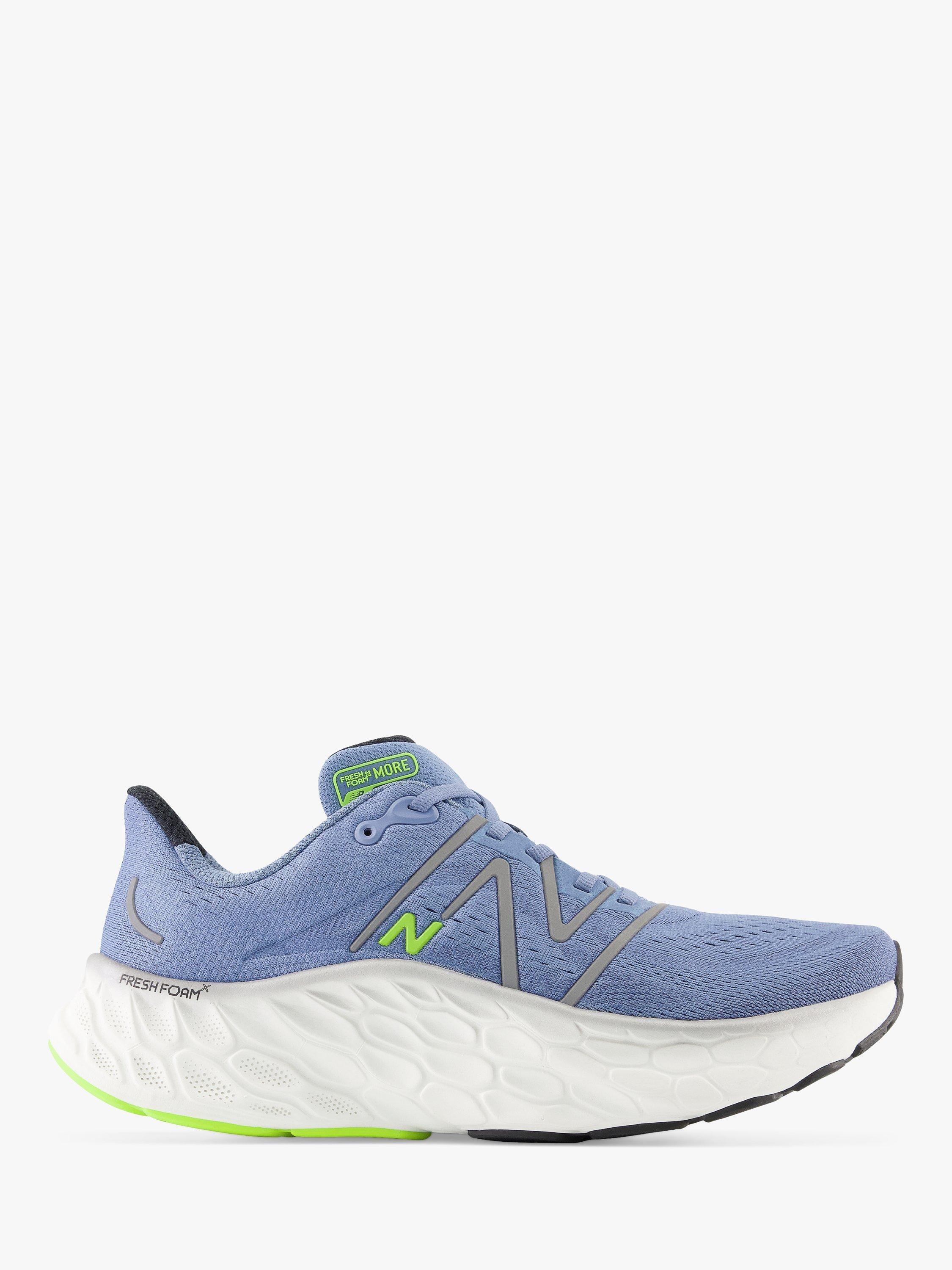 New Balance Fresh Foam X More v4 Men's Running Shoes, Mercury Blue (438)