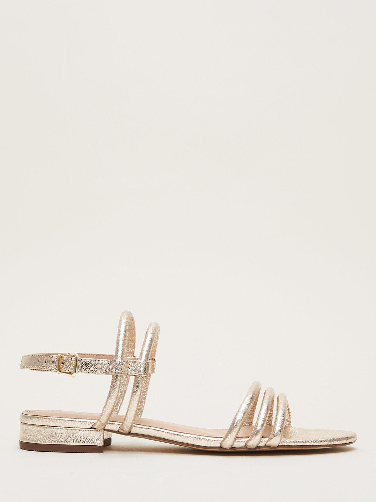 John lewis gold sandals online