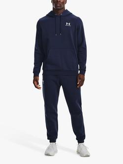 Under Armour Essential Fleece Joggers, Midnight Navy