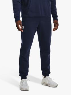 Under Armour Essential Fleece Joggers - view 2, Midnight Navy