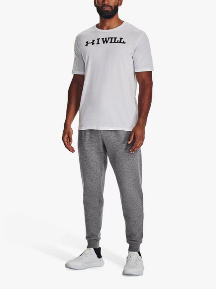 Under Armour Men's Rival Fleece Joggers, True Grey Heather