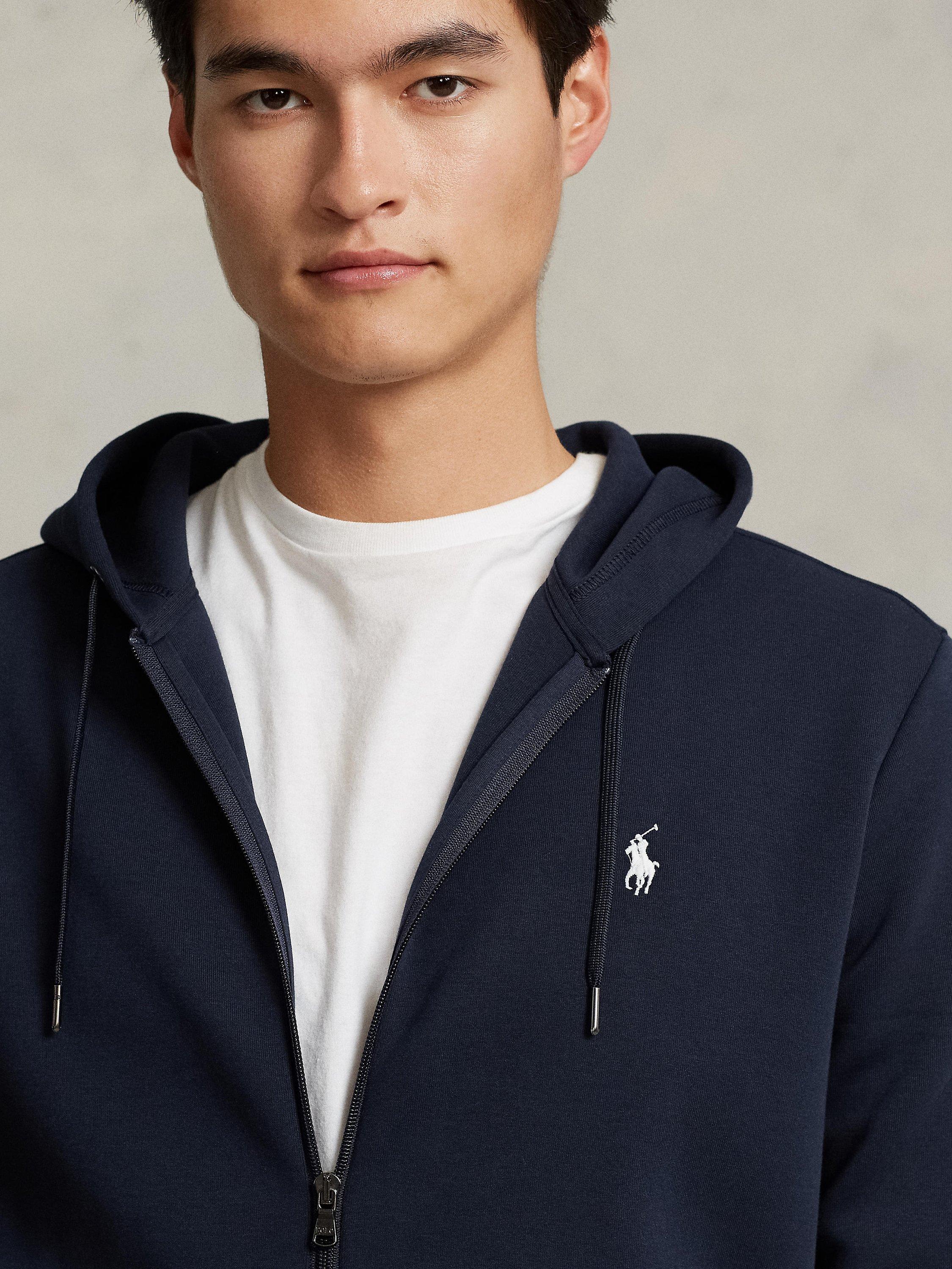 Polo Ralph Lauren Cotton Blend Hoodie Aviator Navy