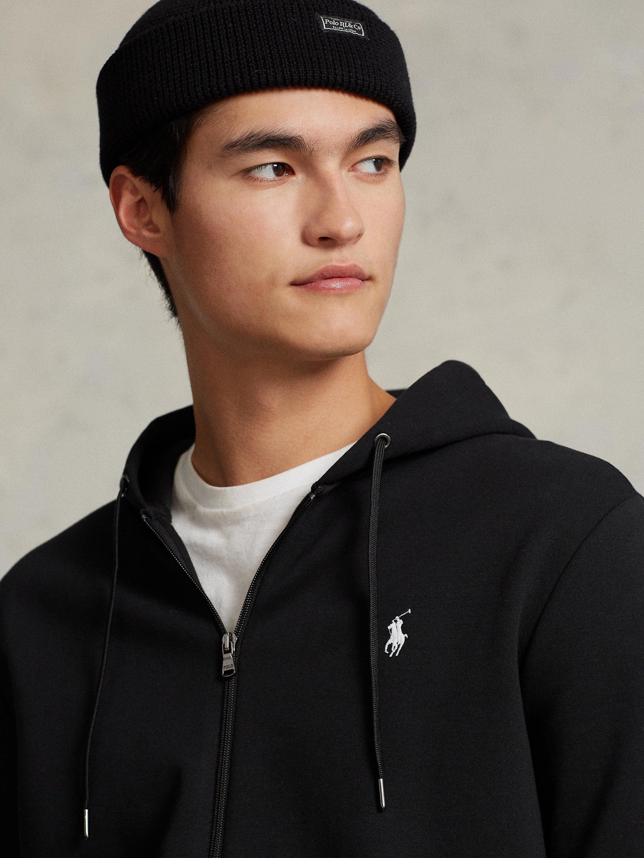 Product image 3 of 6, which shows Polo Ralph Lauren Cotton Blend Hoodie, Polo Black, S