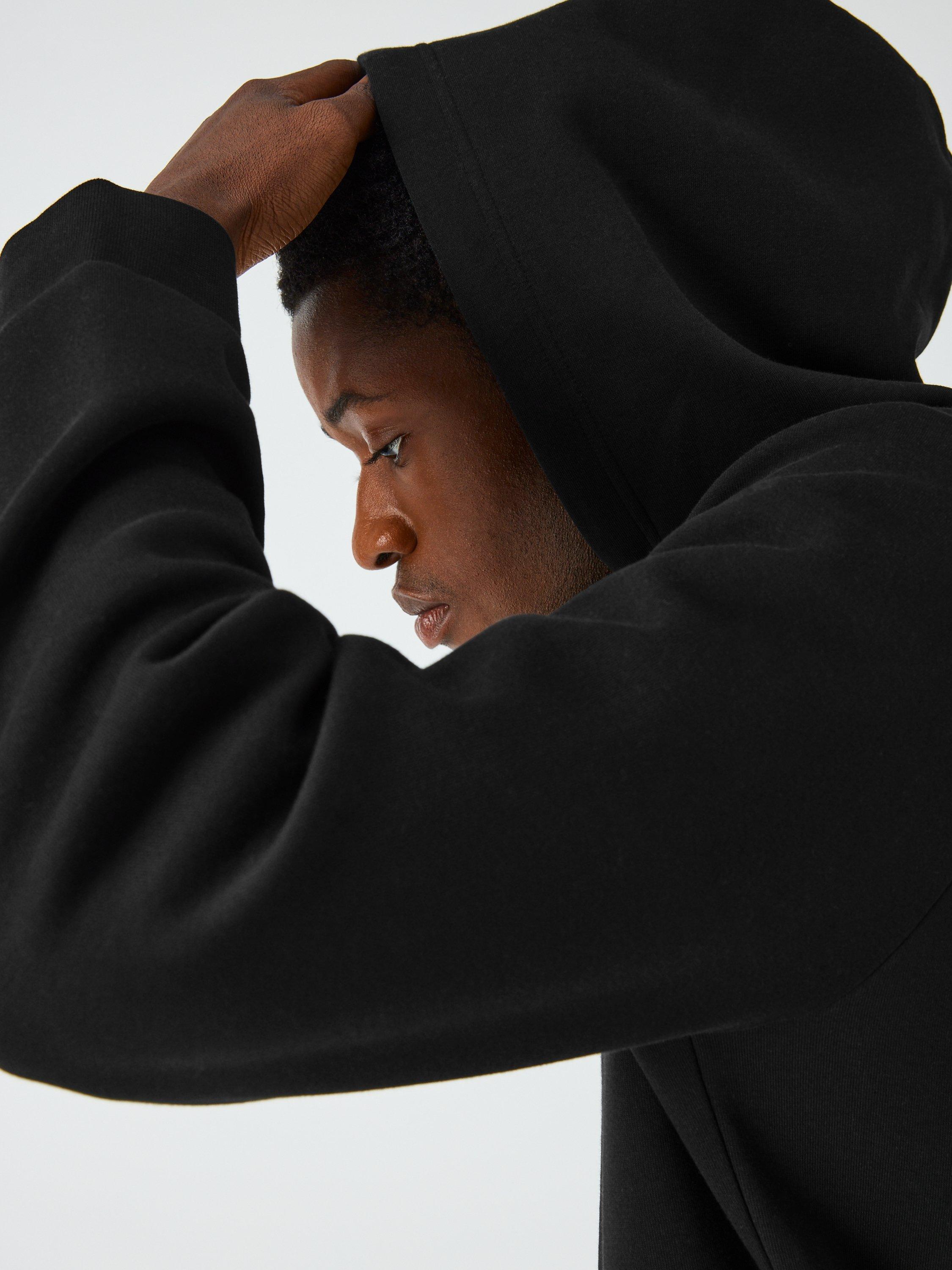 Product image 6 of 6, which shows Polo Ralph Lauren Cotton Blend Hoodie, Polo Black, S