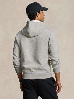 Polo Ralph Lauren Cotton Blend Hoodie - view 2, Lt Sport Heather