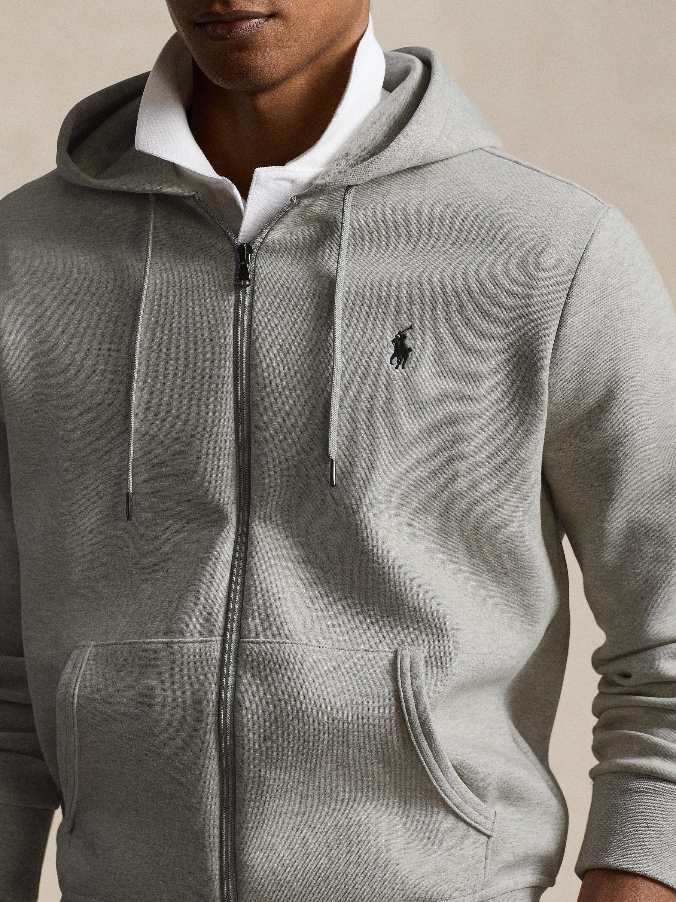 Product image 3 of 6, which shows Polo Ralph Lauren Cotton Blend Hoodie, Lt Sport Heather, S