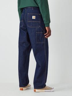 Carhartt WIP Single Knee Jeans, Blue - view 2, Blue