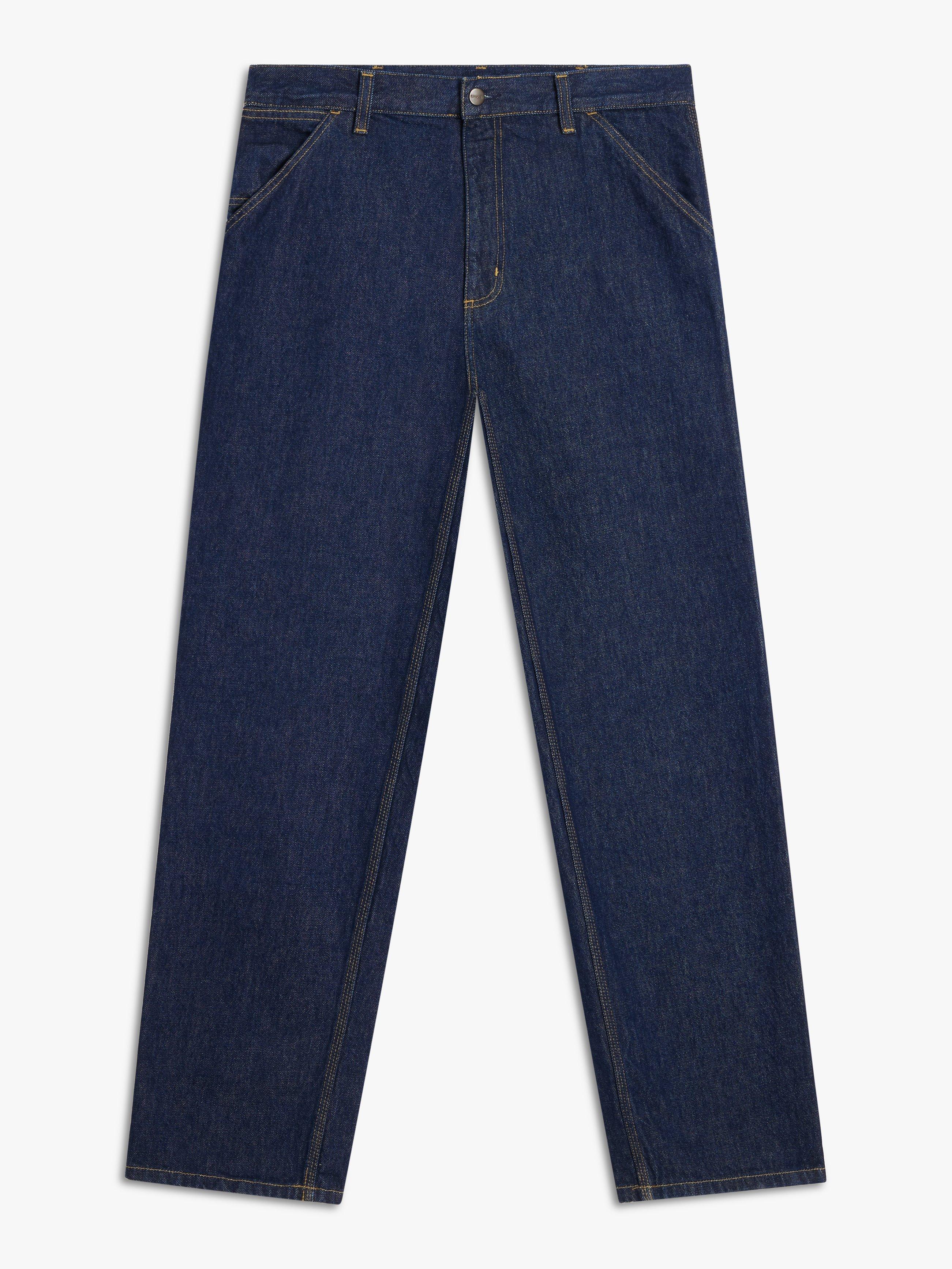 Product image 4 of 6, which shows Carhartt WIP Single Knee Jeans, Blue, 32R