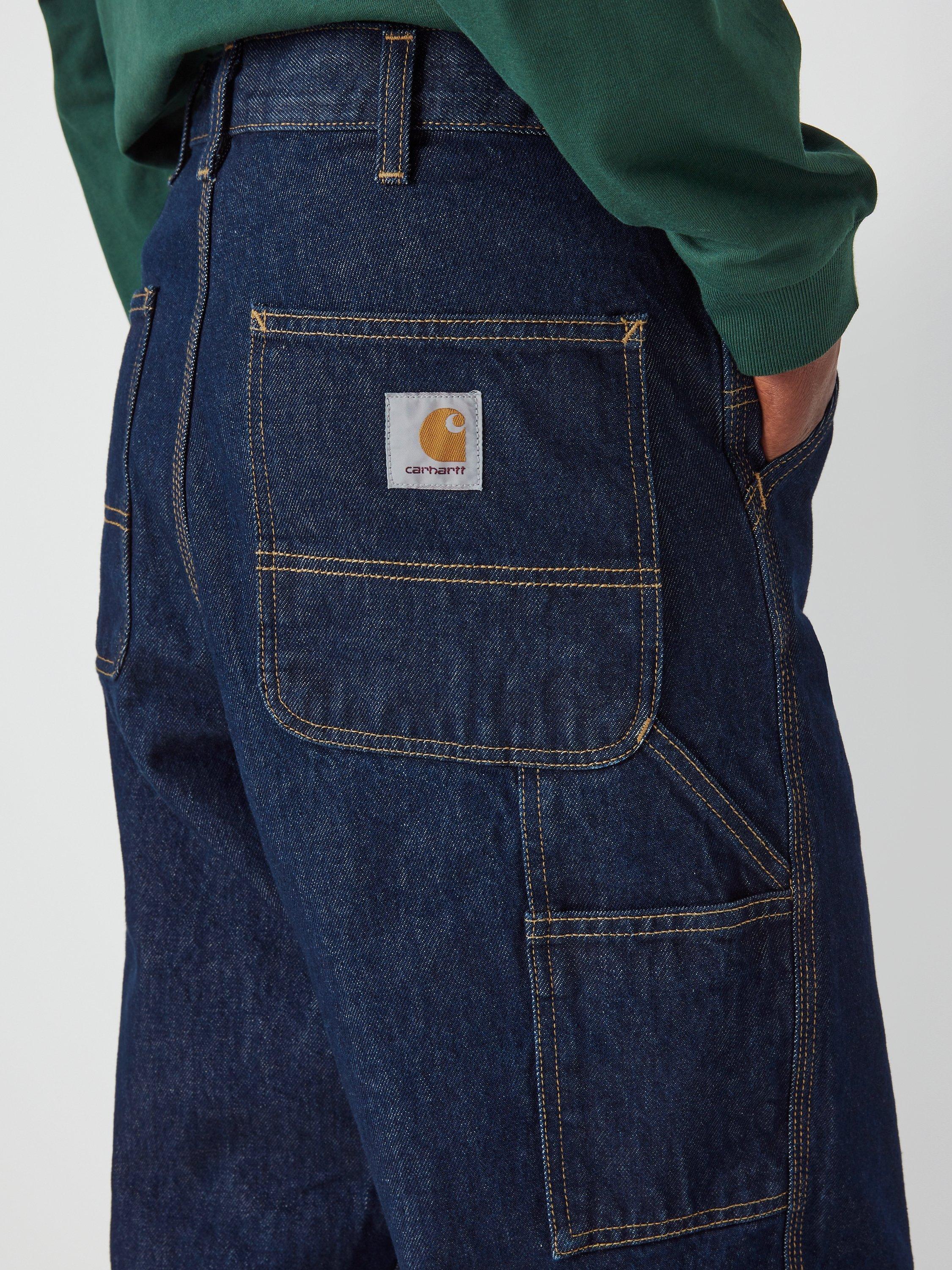 Product image 6 of 6, which shows Carhartt WIP Single Knee Jeans, Blue, 32R