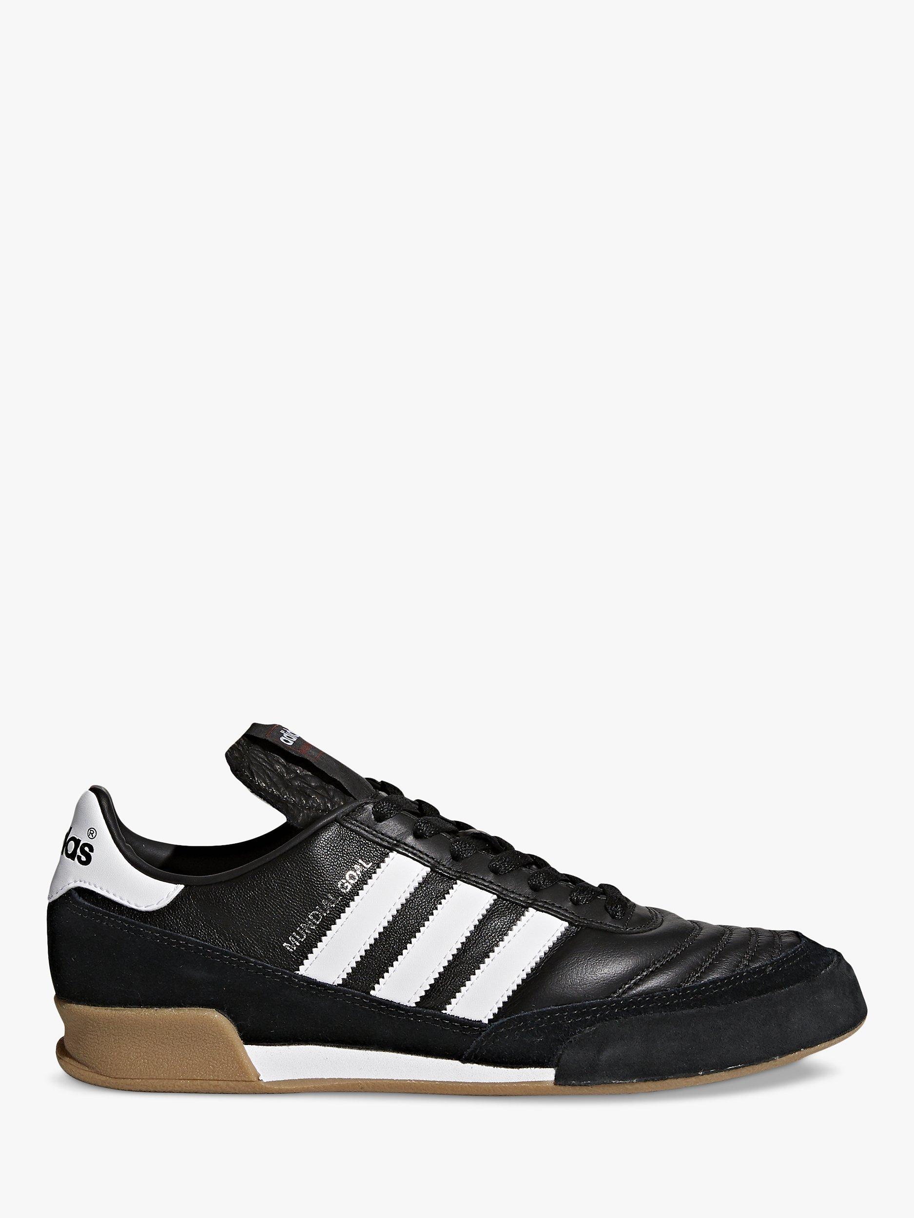 adidas Mundial Goal Men's Indoor Football Boots, Black/White