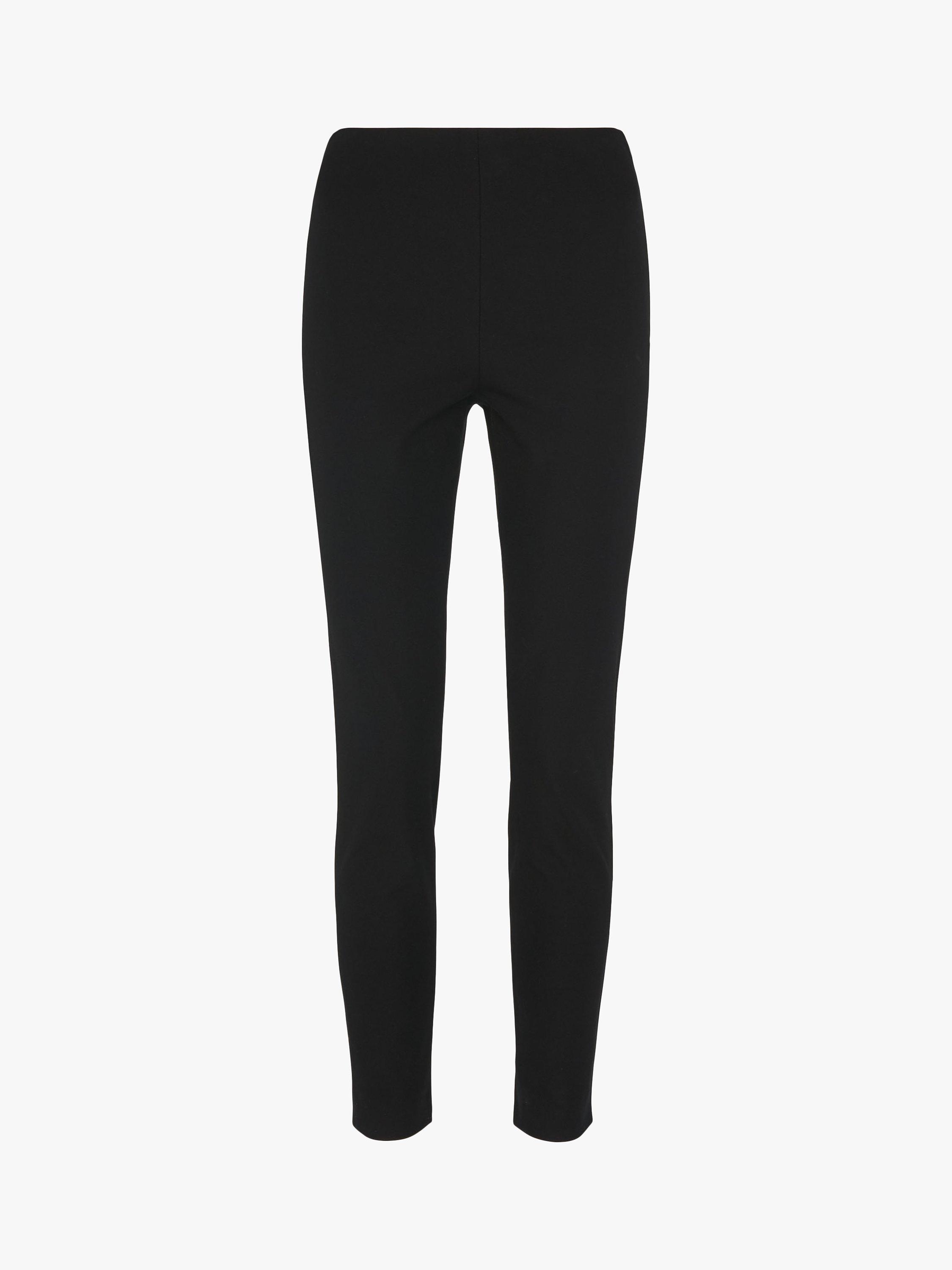 Product image 6 of 6, which shows Whistles Petite Super Stretch Trousers, Black, 6