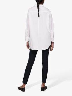 Whistles Petite Super Stretch Trousers - view 2, Navy