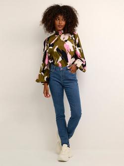 KAFFE Vicky Slim Fit Jeans, Blue, Blue