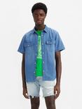 Levi's Short Sleeve Denim Western Shirt, Denim