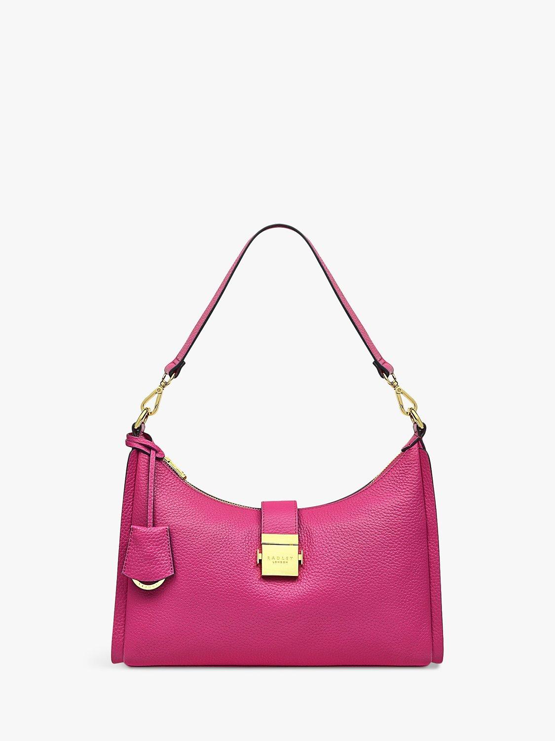 Radley Sloane Street Medium Zip Top Shoulder Bag, Cerise, One Size
