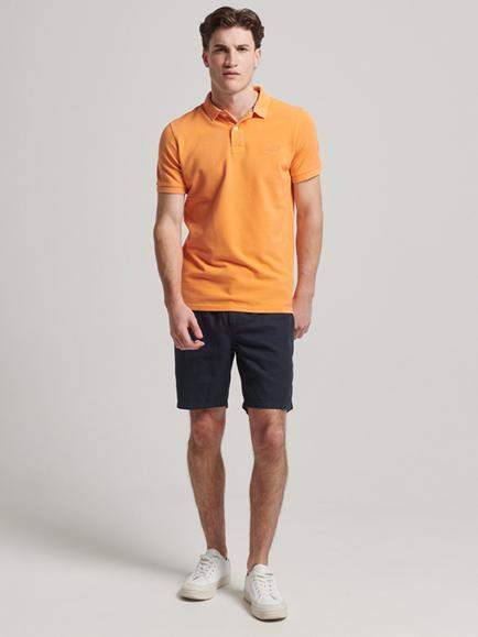 Superdry Pique Polo Shirt - view 2, Jaffa