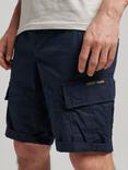 Superdry Organic Cotton Core Cargo Shorts, Eclipse Navy