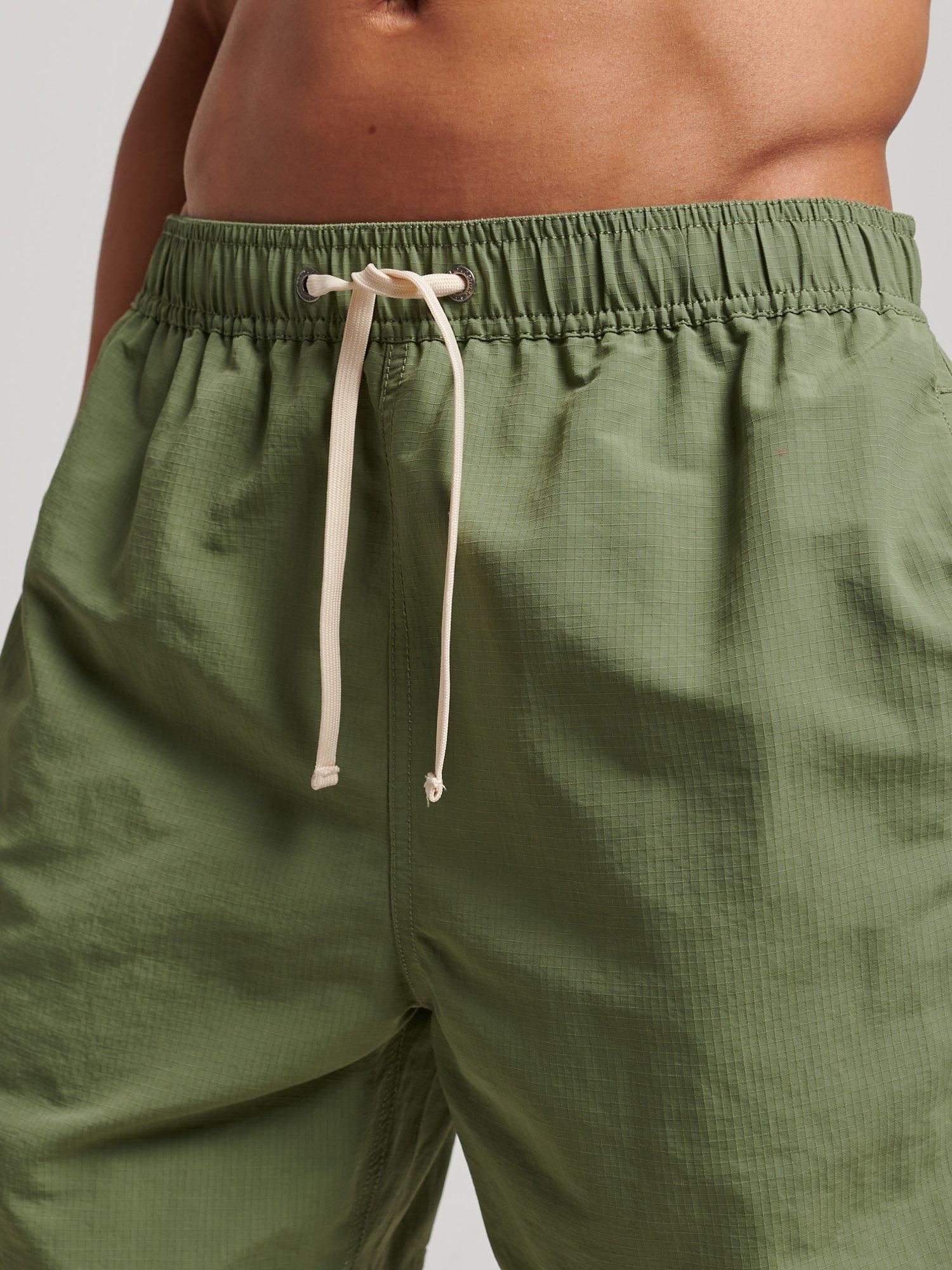 Product image 3 of 6, which shows Superdry Ripstop Swim Shorts, Olive Khaki, S