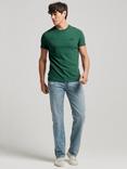 Superdry Essential Logo Cotton T-Shirt, Heritage Pine Green