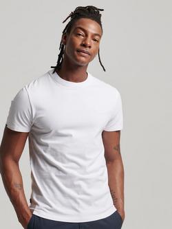 Superdry Essential Logo Cotton T-Shirt, Optic/Optic