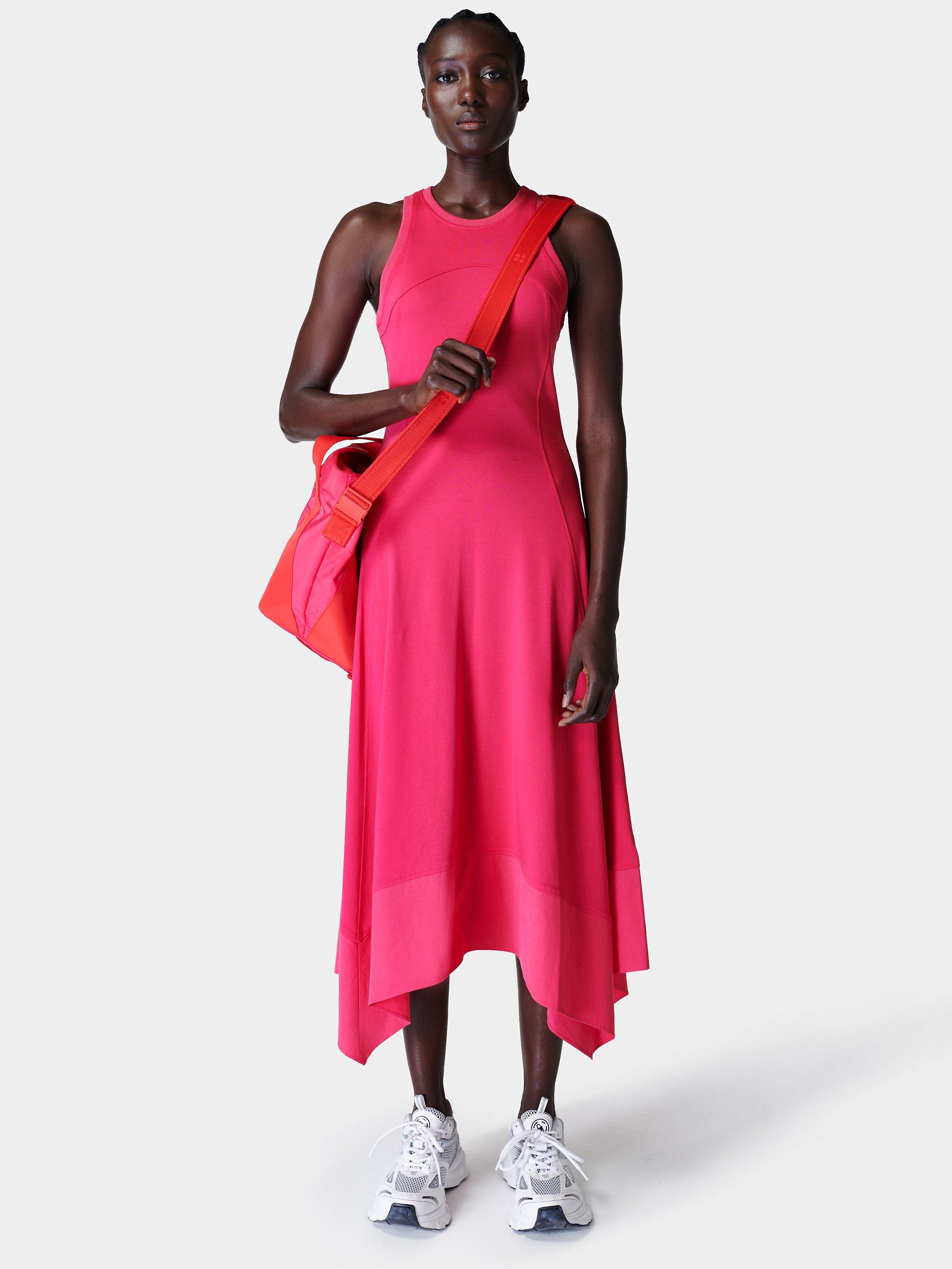 Sweaty Betty Drift Racer Dress, Pink