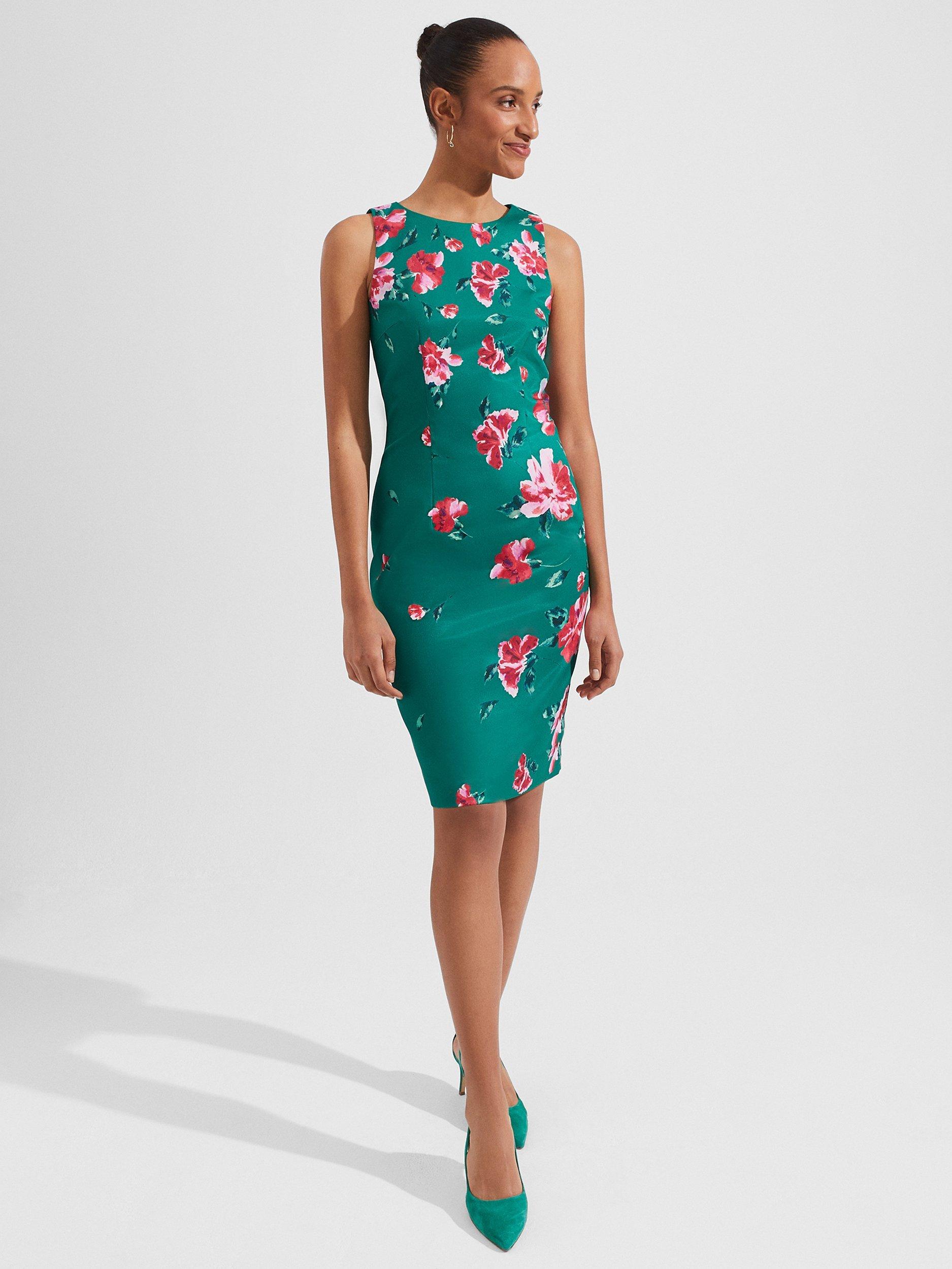 Floral pencil dresses best sale