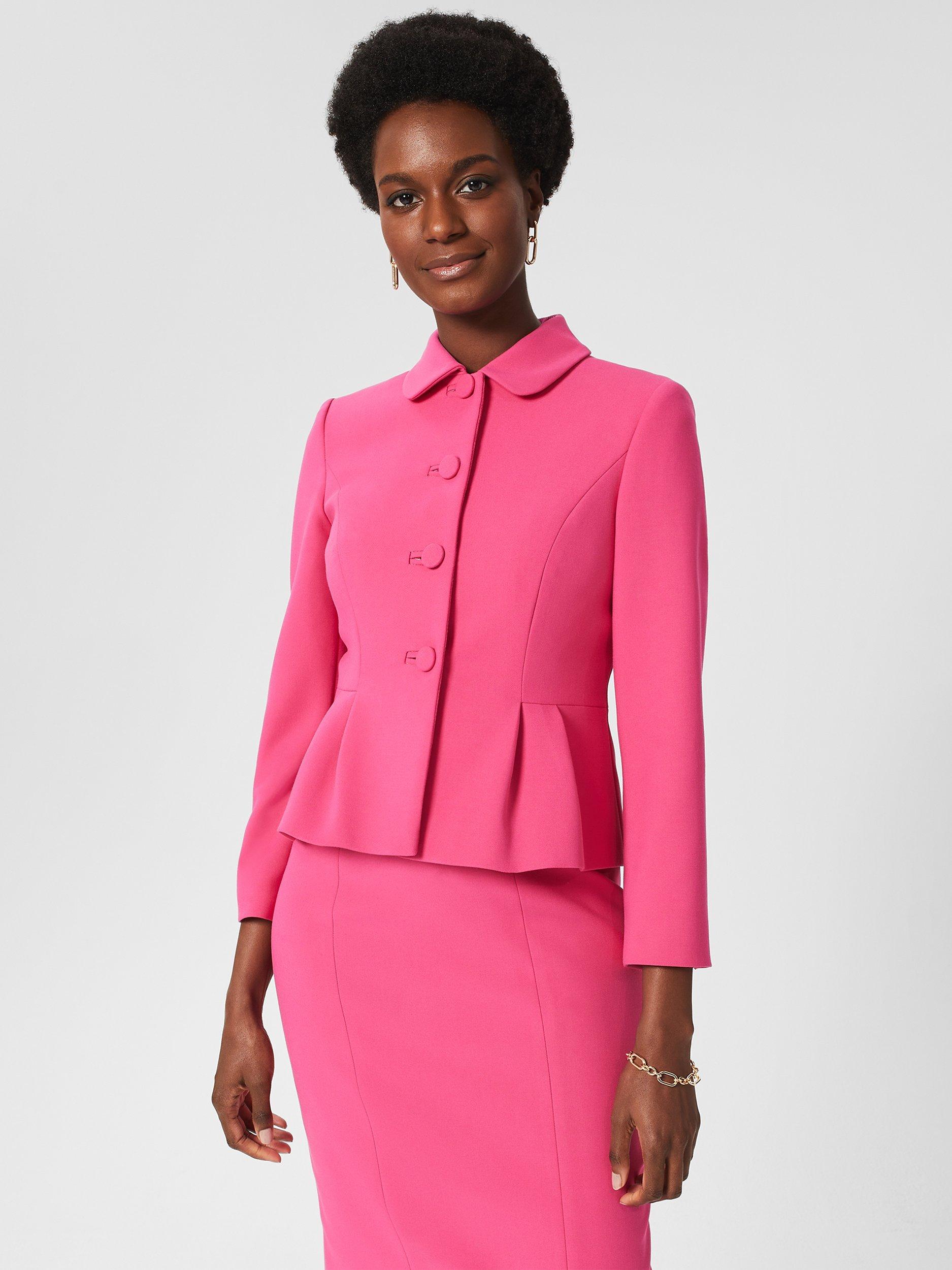 Hobbs Dania Jacket, Bright Pink