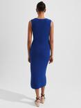 Hobbs Elea Knitted Midi Dress, Cobalt Blue
