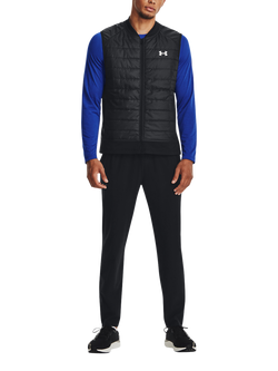 Under Armour Storm Insulated Run Vest, Black/Reflective - view 2, Black/Reflective