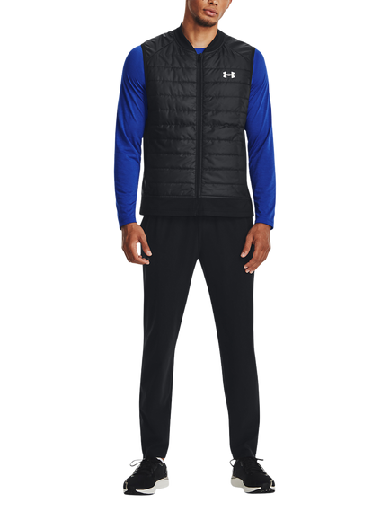 Under Armour Storm Insulated Run Vest, Black/Reflective - view 2, Black/Reflective