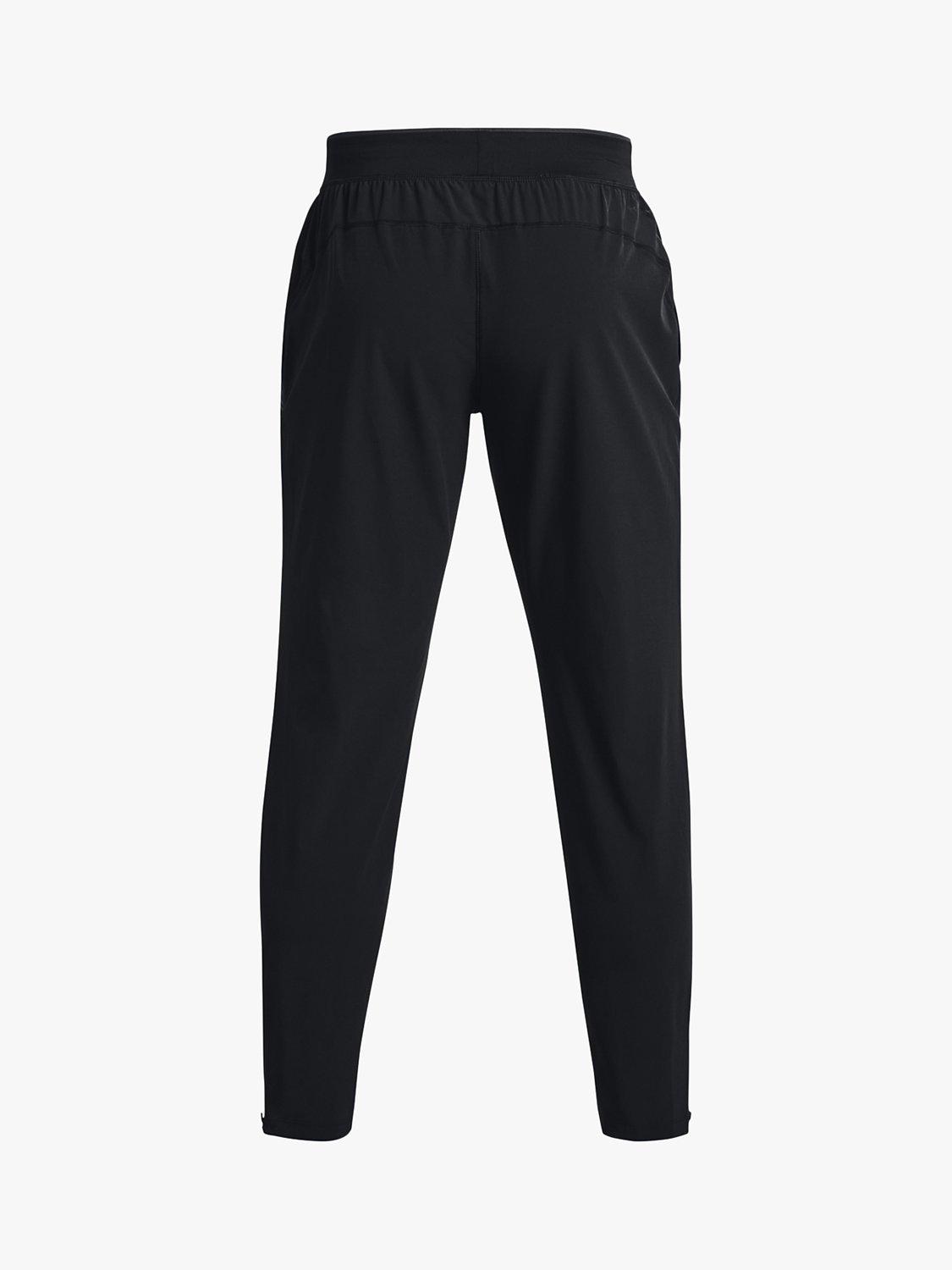 Product image 4 of 9, which shows Under Armour Storm Run Trousers, Black/Black Reflective, XL